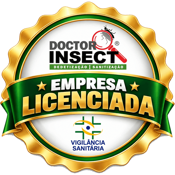 Selo Empresa Licenciada pela Vigilância Sanitária — Doctor Insect