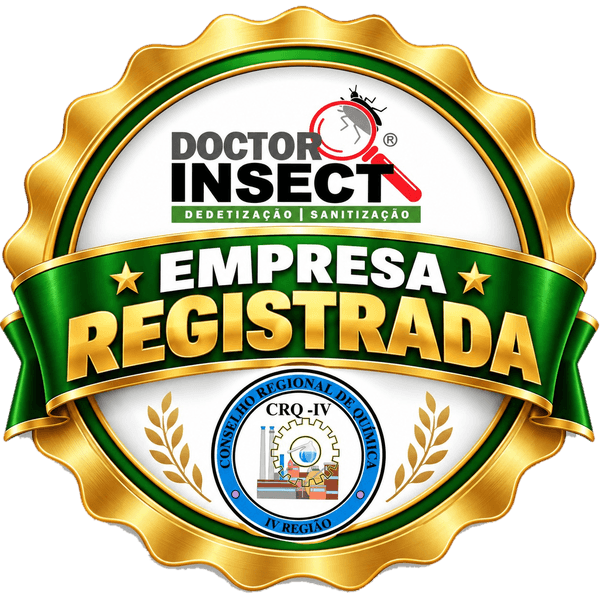 Selo Empresa Registrada no Conselho Regional de Química (CRQ-IV) — Doctor Insect