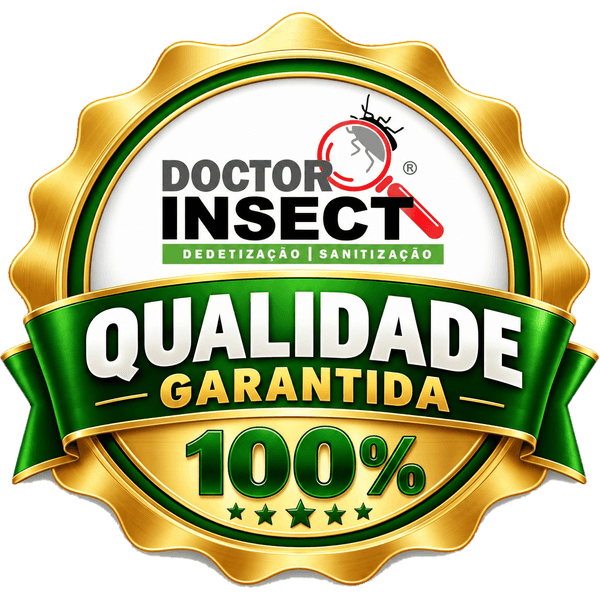 Selo Qualidade Garantida 100% Doctor Insect